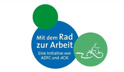 Logo Mit dem Rad zur Arbeit - Copyright: AOK-Bundesverband GbR