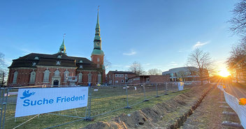 Banner an St. Trinitatis - Copyright: Michael Benthack