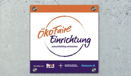 Auszeichnung 'ÖkoFaire Einrichtung' - Copyright: Nordkirche