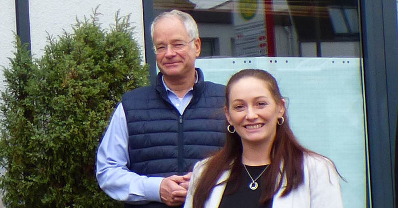 Frank Craemer, Leiter des Suchthilfezentrums, und Susan Mehhorn, neue stellvertretende Leiterin. 