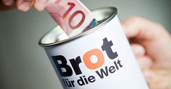 Spendendose Brot für die Welt - Copyright: © Brot für die Welt