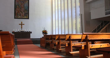 Der Innenraum der Hauptkirche St. Nikolai - Copyright: © Hagen Grützmacher