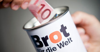 Spenden für Brot für die Welt - Copyright: Hermann Bredehorst/Brot für die Welt