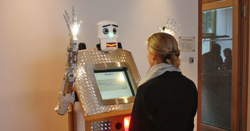 Segensroboter Bless U2 'bei der Arbeit' - Copyright: © Hagen Grützmacher