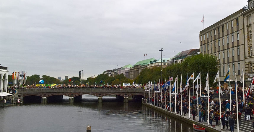 Klimastreik in Hamburg