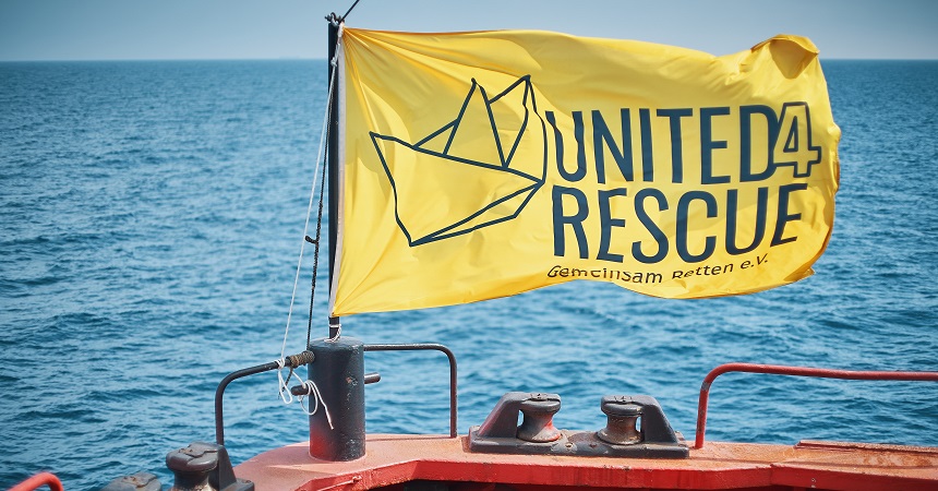 Flagge United4Rescue